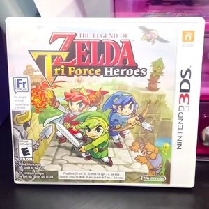 The Legend of Zelda: Tri Force Heroes ✨ Nintendo 3DS 💫 Complete, Like New